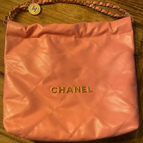 Pink Quilted Women's Bag - Picture 1 of 6
